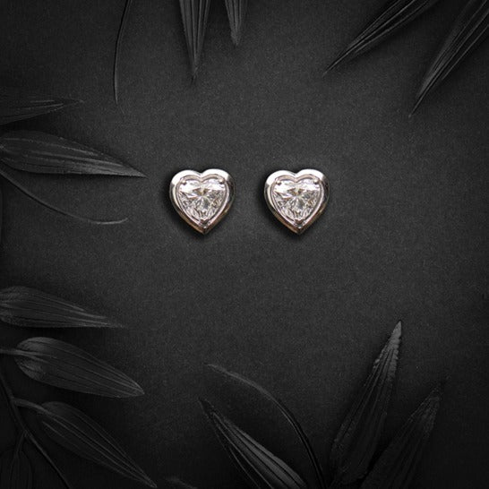 Cupid Heart Studs