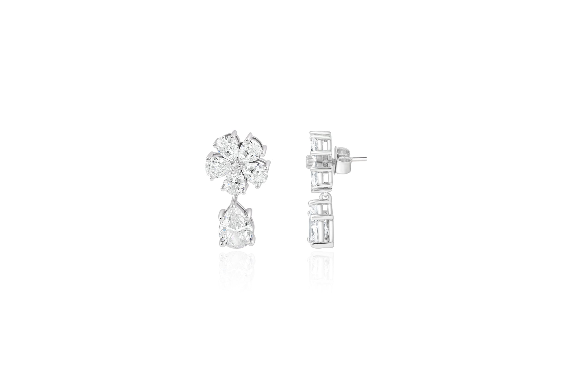 Diamond  Earring Jewellery - Lavmi Fine Jewels