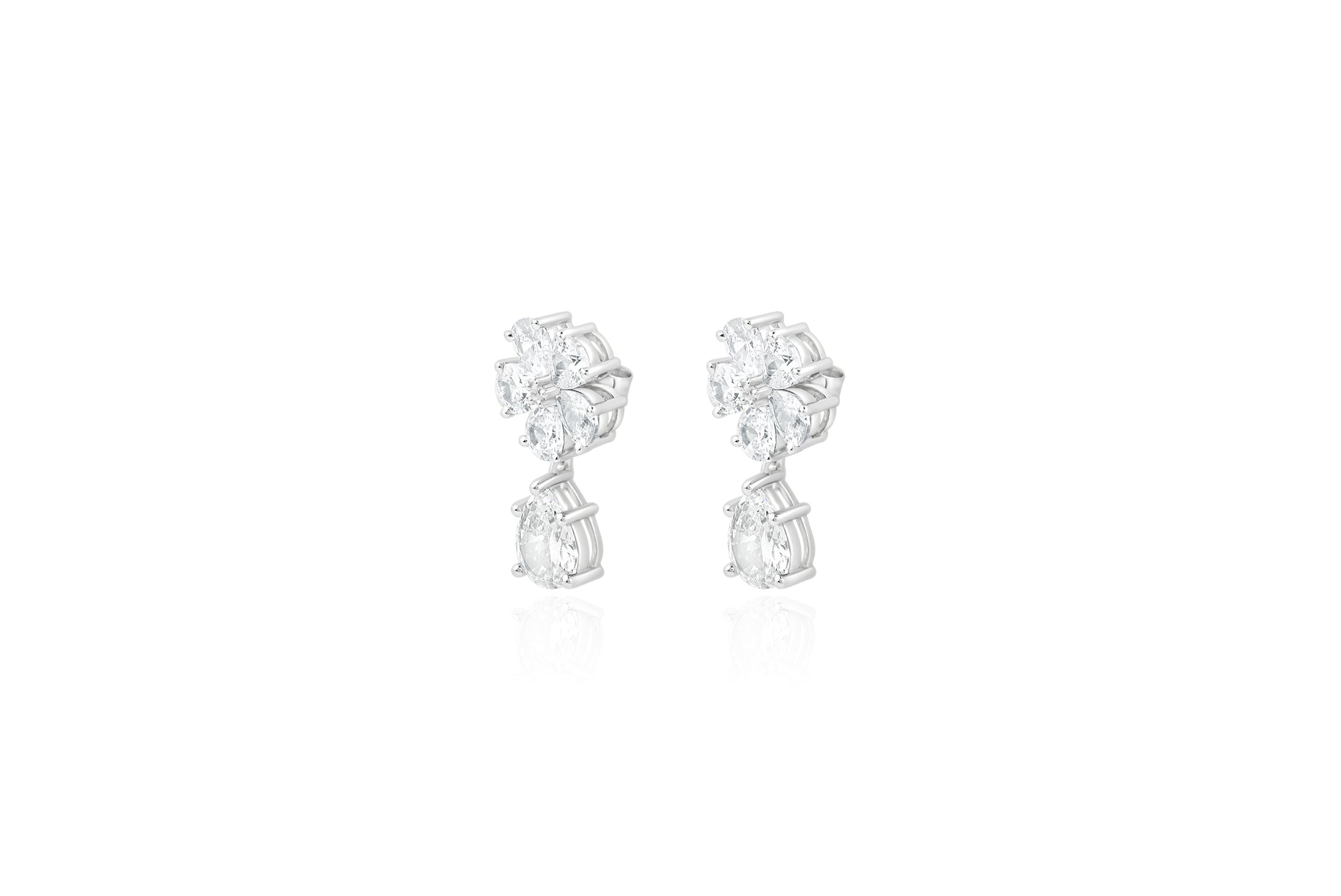 Diamond  Earring Jewellery - Lavmi Fine Jewels